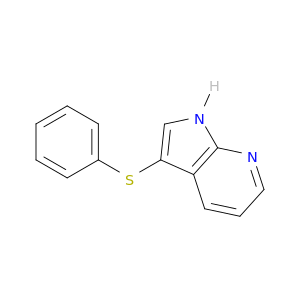 1H-Pyrrolo[2,3-b]pyridine, 3-(phenylthio)-