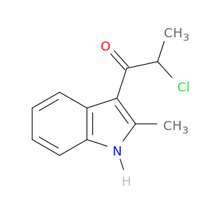 2-chloro-1-(2-methyl-1H-indol-3-yl)propan-1-one