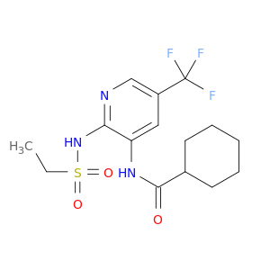 N-(2-(乙基磺酰胺基)-5-(三氟甲基)吡啶-3-基)环己烷甲酰胺