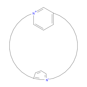 1,18-Diazoniatricyclo[30.3.1.114,18]- heptatriaconta-1(36),14,16,18(37),32,34-hexaene
