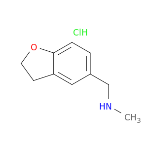 (2,3-dihydro-1-benzofuran-5-ylmethyl)(methyl)amine hydrochloride