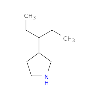 3-(pentan-3-yl)pyrrolidine