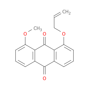 9,10-Anthracenedione, 1-methoxy-8-(2-propenyloxy)-