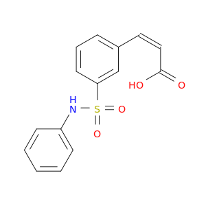 (E)-3-(3-(N-苯基氨磺酰基)苯基)丙烯酸