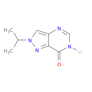 7H-Pyrazolo[4,3-d]pyrimidin-7-one, 2,6-dihydro-2-(1-methylethyl)-