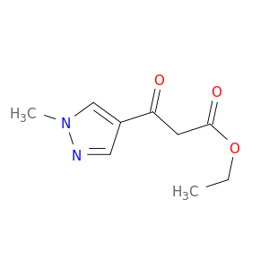 Ethyl 3-(1-methyl-1H-pyrazol-4-yl)-3-oxopropanoate
