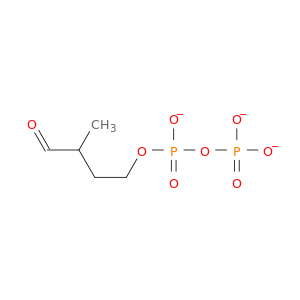 Diphosphoric acid, mono(3-methyl-4-oxobutyl) ester