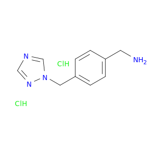 [4-(1H-1,2,4-Triazol-1-ylmethyl)phenyl]methanamine Dihydrochloride
