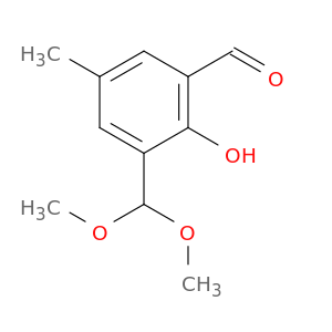 Benzaldehyde, 3-(dimethoxymethyl)-2-hydroxy-5-methyl-