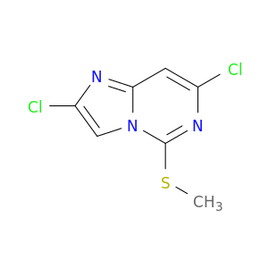 Imidazo[1,2-c]pyrimidine,2,7-dichloro-5-(methylthio)-