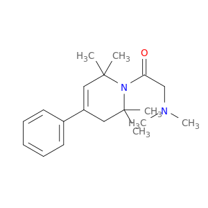 2-(dimethylamino)-1-(2,2,6,6-tetramethyl-4-phenyl-3,6-dihydropyridin-1(2h)-yl)ethanone