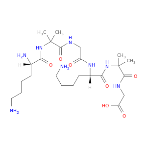 Glycine, L-lysyl-2-methylalanylglycyl-L-lysyl-2-methylalanyl-