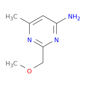 4-Pyrimidinamine, 2-(methoxymethyl)-6-methyl-
