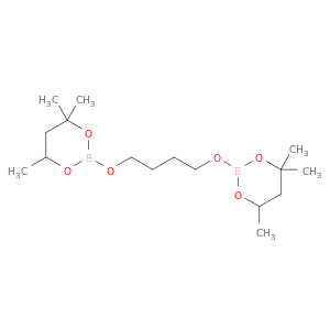 1,3,2-Dioxaborinane, 2,2'-[1,4-butanediylbis(oxy)]bis[4,4,6-trimethyl-