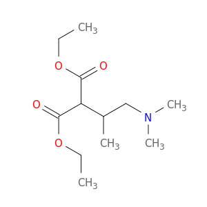 Propanedioic acid, [2-(dimethylamino)-1-methylethyl]-, diethyl ester
