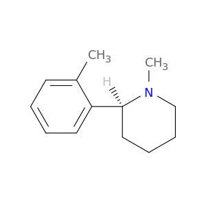 Piperidine, 1-methyl-2-(2-methylphenyl)-, (S)-