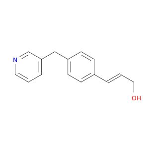 2-Propen-1-ol, 3-[4-(3-pyridinylmethyl)phenyl]-, (E)-