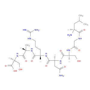 L-Serine, L-leucylglycyl-L-seryl-L-asparaginyl-L-arginyl-L-alanyl-