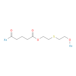 Poly[oxy-1,2-ethanediylthio-1,2-ethanediyloxy(1,5-dioxo-1,5-pentanediyl)](9CI)