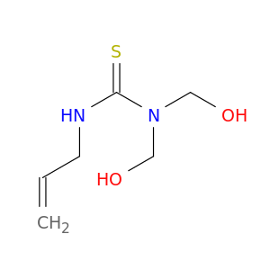 Thiourea, N,N-bis(hydroxymethyl)-N'-2-propenyl-