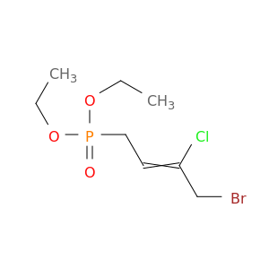 Phosphonic acid, (4-bromo-3-chloro-2-butenyl)-, diethyl ester