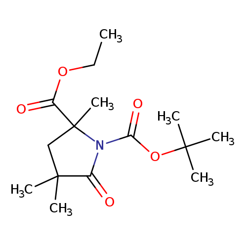 1-tert-Butyl 2-ethyl 2,4,4-trimethyl-5-oxopyrrolidine-1,2-dicarboxylate