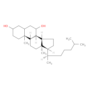 Cholestane-3,7-diol