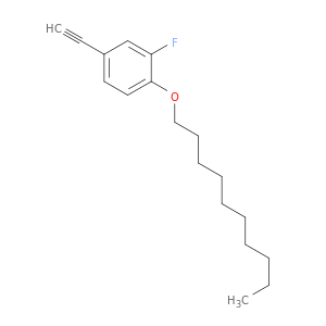 Benzene, 1-(decyloxy)-4-ethynyl-2-fluoro-