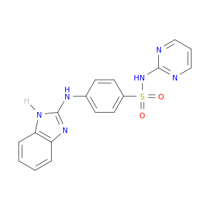 Benzenesulfonamide, 4-[(1H-benzimidazol-2-yl)amino]-N-2-pyrimidinyl-