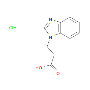 3-(1h-benzimidazol-1-yl)propanoic acid hydrochloride
