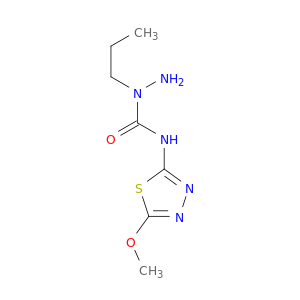 Hydrazinecarboxamide, N-(5-methoxy-1,3,4-thiadiazol-2-yl)-1-propyl-