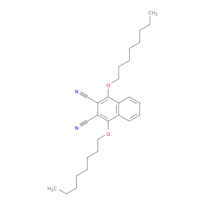 2,3-Naphthalenedicarbonitrile, 1,4-bis(octyloxy)-