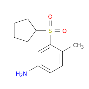 3-(Cyclopentanesulfonyl)-4-Methylaniline