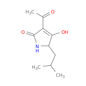 2H-Pyrrol-2-one,3-acetyl-1,5-dihydro-4-hydroxy-5-(2-methylpropyl)-