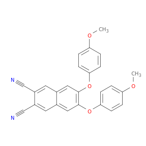 2,3-Naphthalenedicarbonitrile, 6,7-bis(4-methoxyphenoxy)-