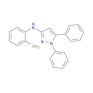 1H-Pyrazol-3-amine, N-(methylphenyl)-1,5-diphenyl-