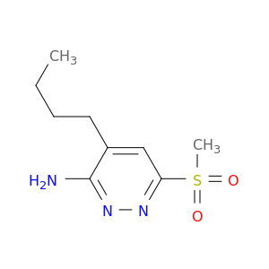 n-butyl-6-(methylsulfonyl)pyridazin-3-amine