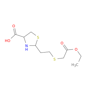 2-(4-羧基-2-噻唑基)乙基硫代乙酸乙酯