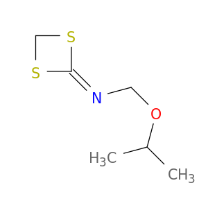 Methanamine, N-1,3-dithietan-2-ylidene-1-(1-methylethoxy)-