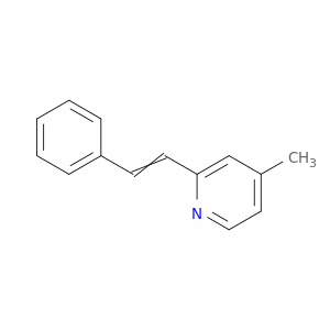 Pyridine, 4-methyl-2-(2-phenylethenyl)-