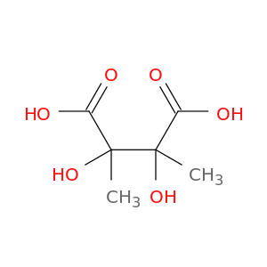 Butanedioic acid, 2,3-dihydroxy-2,3-dimethyl-