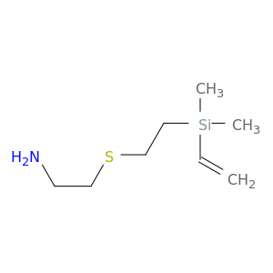 Ethanamine, 2-[[2-(ethenyldimethylsilyl)ethyl]thio]-