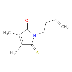 2H-Pyrrol-2-one, 1-(3-butenyl)-1,5-dihydro-3,4-dimethyl-5-thioxo-