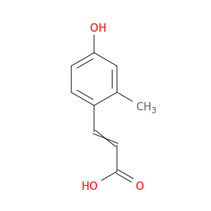 3-(4-羟基-2-甲基苯基)-2-丙烯酸