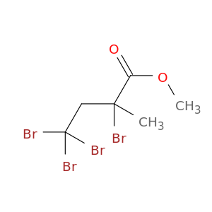 Butanoic acid, 2,4,4,4-tetrabromo-2-methyl-, methyl ester