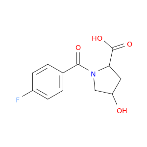 1-(4-氟苯甲酰基)-4-羟基吡咯烷-2-羧酸