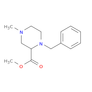 1-Benzyl-4-methyl piperazine-2-Carboxylic acid methyl ester