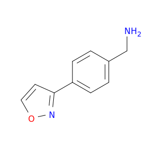 (4-(Isoxazol-3-yl)phenyl)methanamine