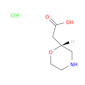 (R)-2-(吗啉-2-基)乙酸盐酸盐