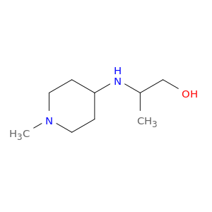 2-[(1-Methylpiperidin-4-yl)amino]propan-1-ol